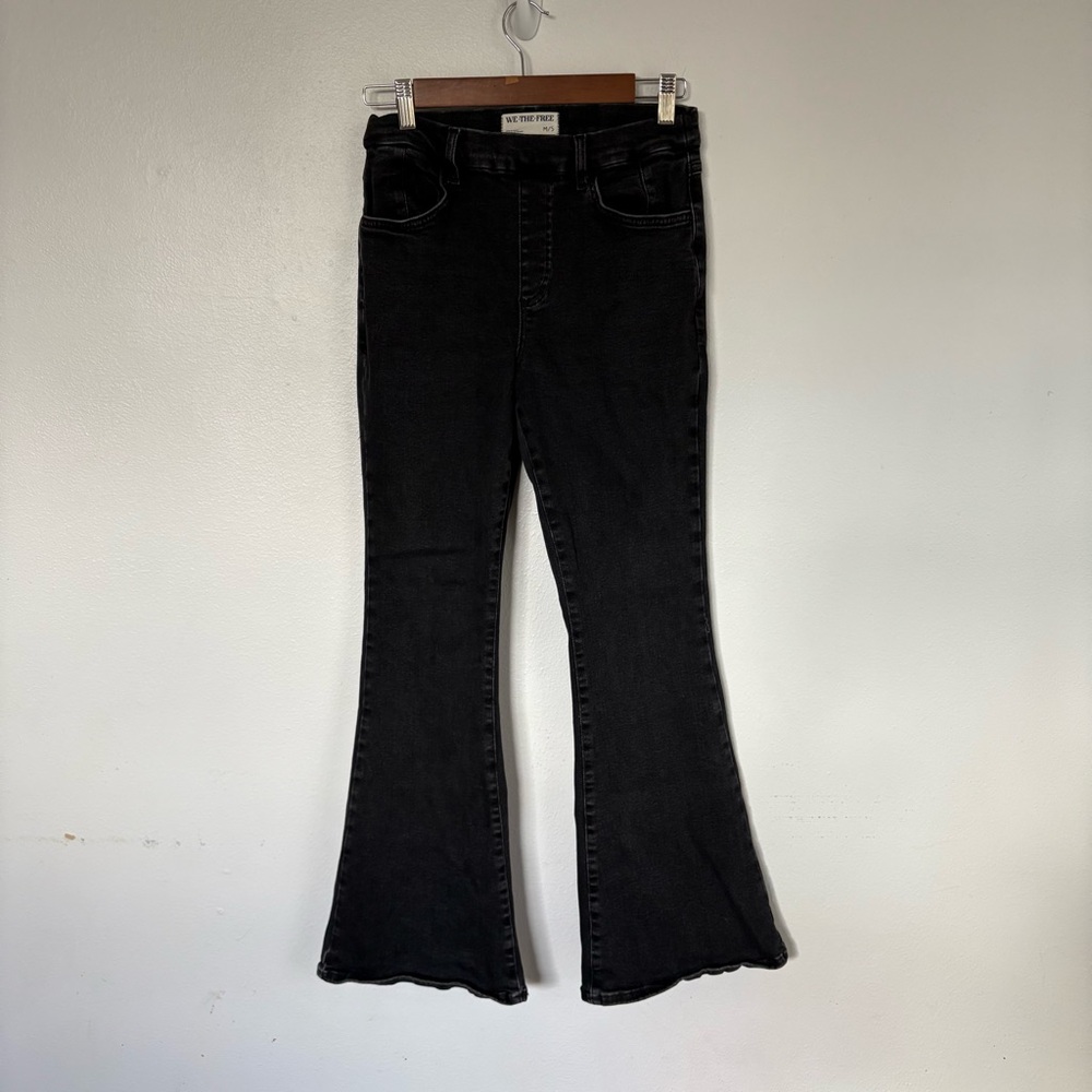 We The Free‎ Crvy Allure Pull On Flare Stretch Jeans Size S/M